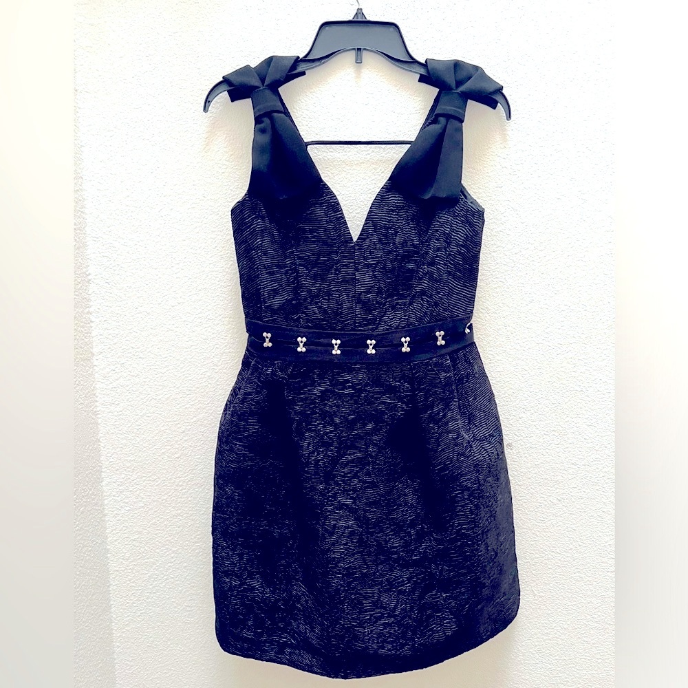 Topshop Black Mini Dress -LBD
